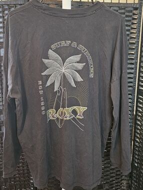 Roxy Surf & Sunshine Long Sleeve Shirt - Black
